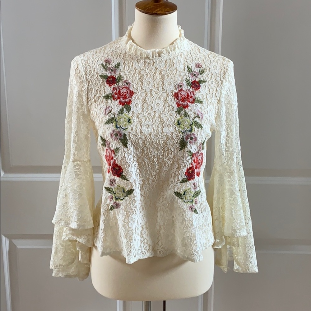Chelsea & Violet Lace Top - Picture 1 of 5